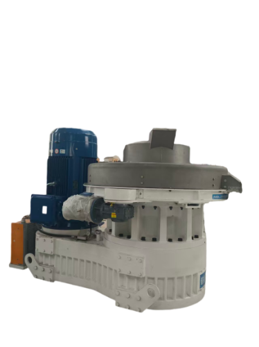 Máquina de Pellets de Casca de Amendoim a partir de Biomassa