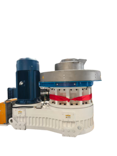 Máquina para fabrico de pellets de casca de arroz